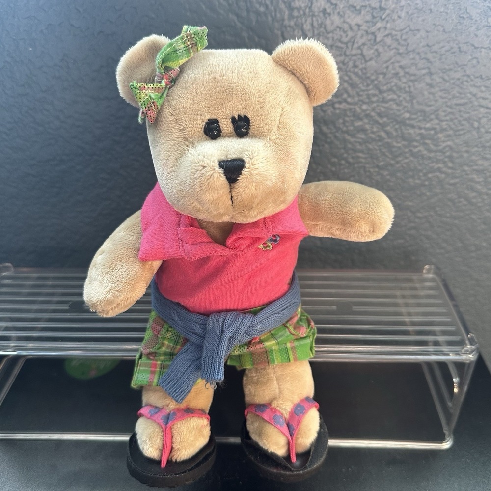 Starbucks Bearista Plush Bear 9" 2007 62nd Edition Of Collection With‎ Tags